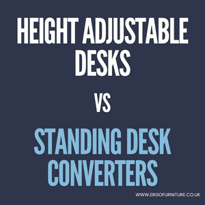 Height Adjustable Desks Vs Standing Desk Converter.