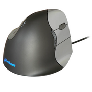 Evoluent brand ergonomic mouse on a white background