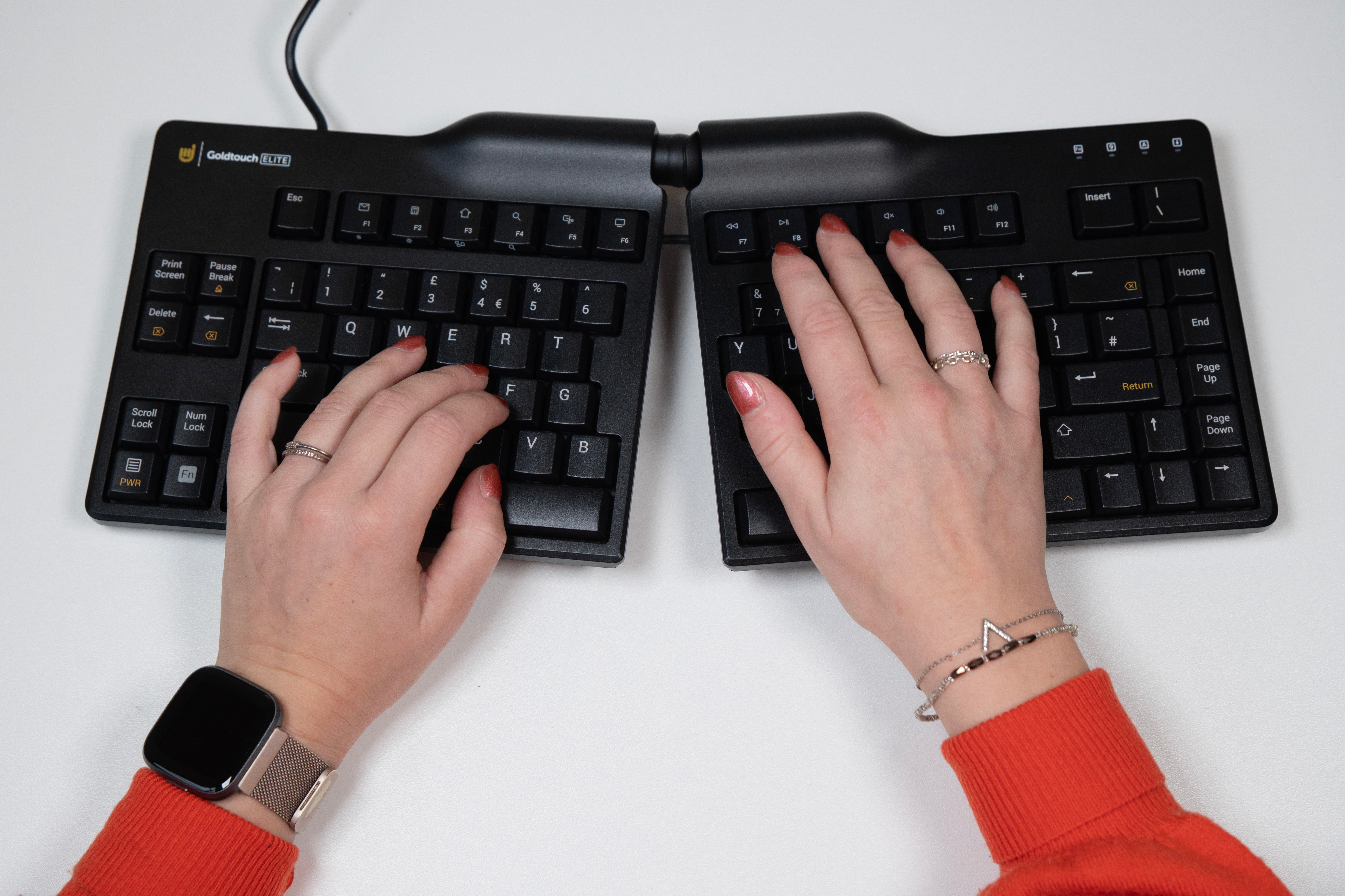 Bakker Elkhuizen Goldtouch Elite Black Splitkeyboard