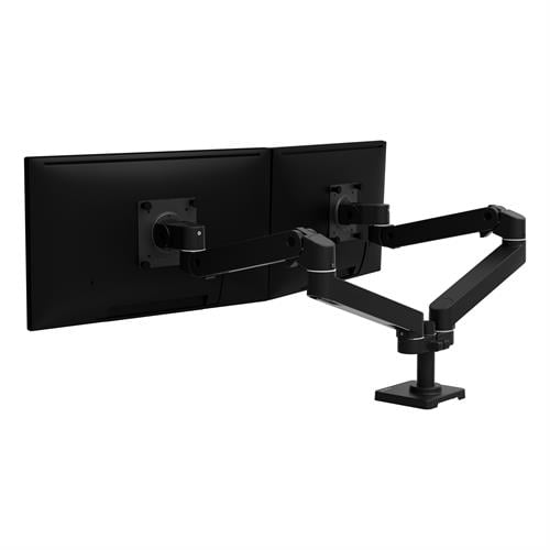 ERGOTRON LX Dual Side-by-Side Arm ブラック Ergotron LX Pro Dual Side-by-Side Arm – Ergo Furniture