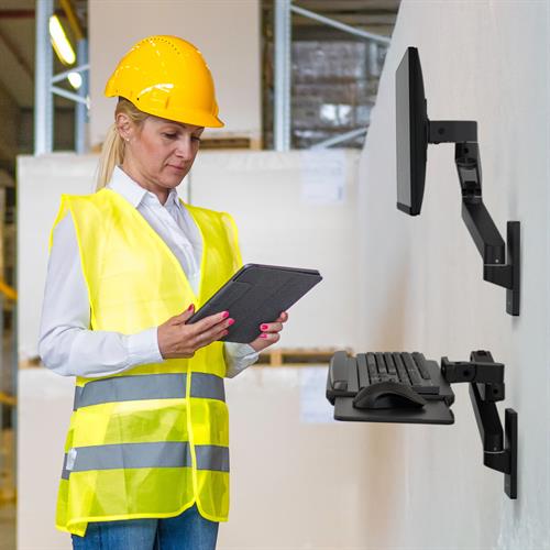 Ergotron LX Pro Wall Keyboard Arm - ERGO Furniture  - 