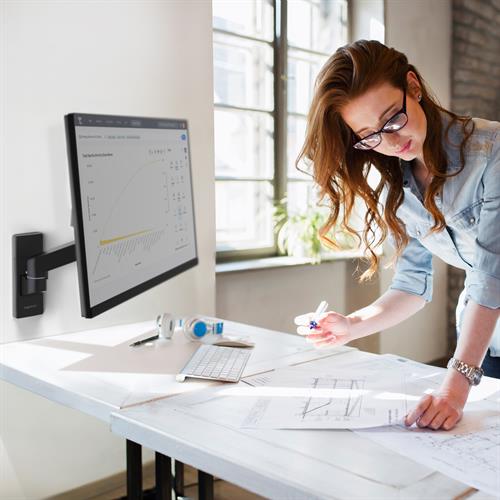 Ergotron LX Pro Wall Monitor Arm - ERGO Furniture  - 