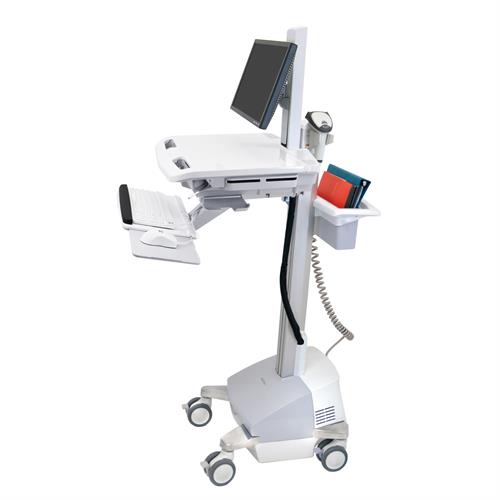 Ergotron StyleView Medical Cart with LCD Arm/Pivot, SLA Powered, Full-Featured - ERGO Furniture  - 