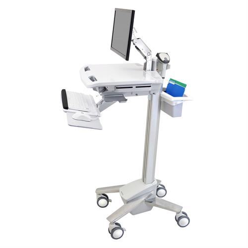 Ergotron StyleView Medical Cart with LCD Pivot, Full Featured - ERGO Furniture  - 