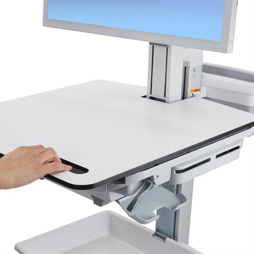 Ergotron StyleView Sliding Work-surface Medical Cart, Full Featured - ERGO Furniture  - 
