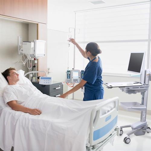 Ergotron StyleView Sliding Work-surface Medical Cart, Full Featured - ERGO Furniture  - 