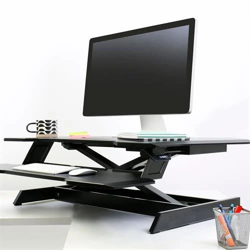 Ergotron WorkFit Corner Standing Desk Converter - ERGO Furniture  - 
