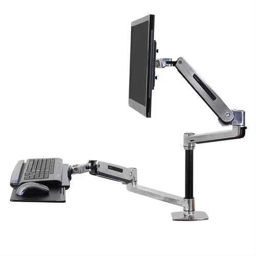 Ergotron WorkFit LX, Sit-Stand Desk Mount System - ERGO Furniture  - 