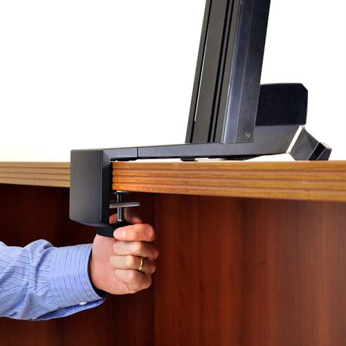 Ergotron WorkFit S Single Monitor Workstation - ERGO Furniture  - 