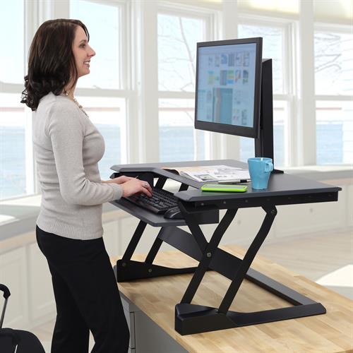 Ergotron WorkFit Single Monitor Kit for Heavy Displays - ERGO Furniture  - 