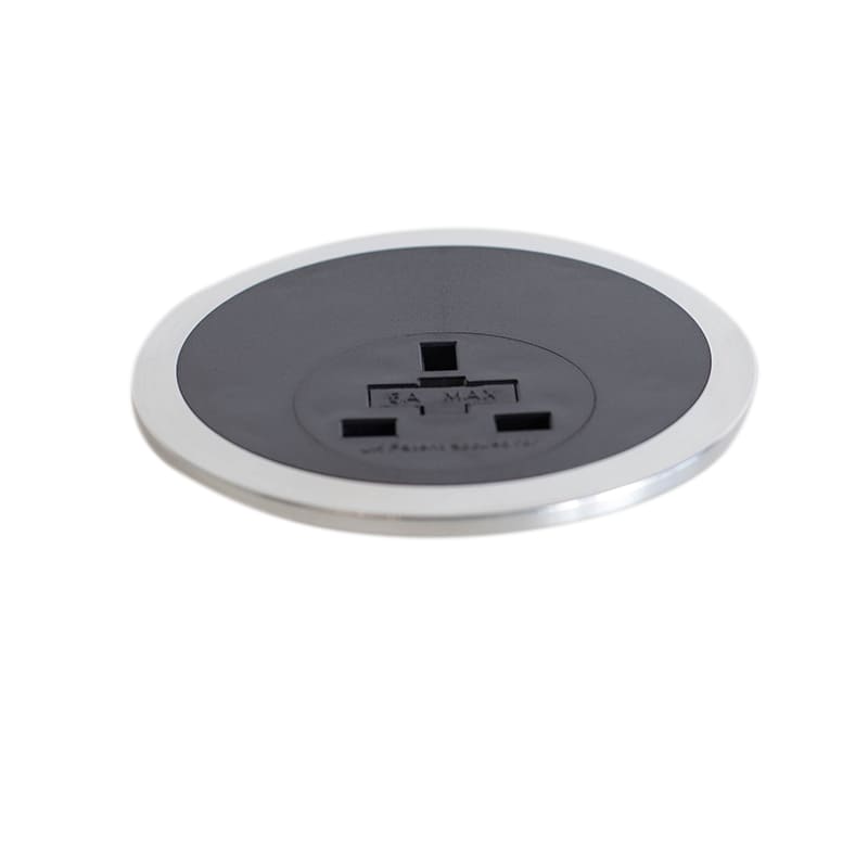 In-Desk Power Module (UK Socket or UK Socket + 2x USB)