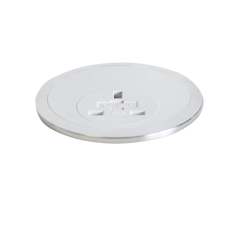 Lavoro In-Desk Power Module (UK Socket or UK Socket + 2x USB) - ERGO Furniture  - 