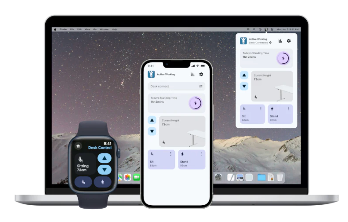 ERGO Corner Electric Standing Desk