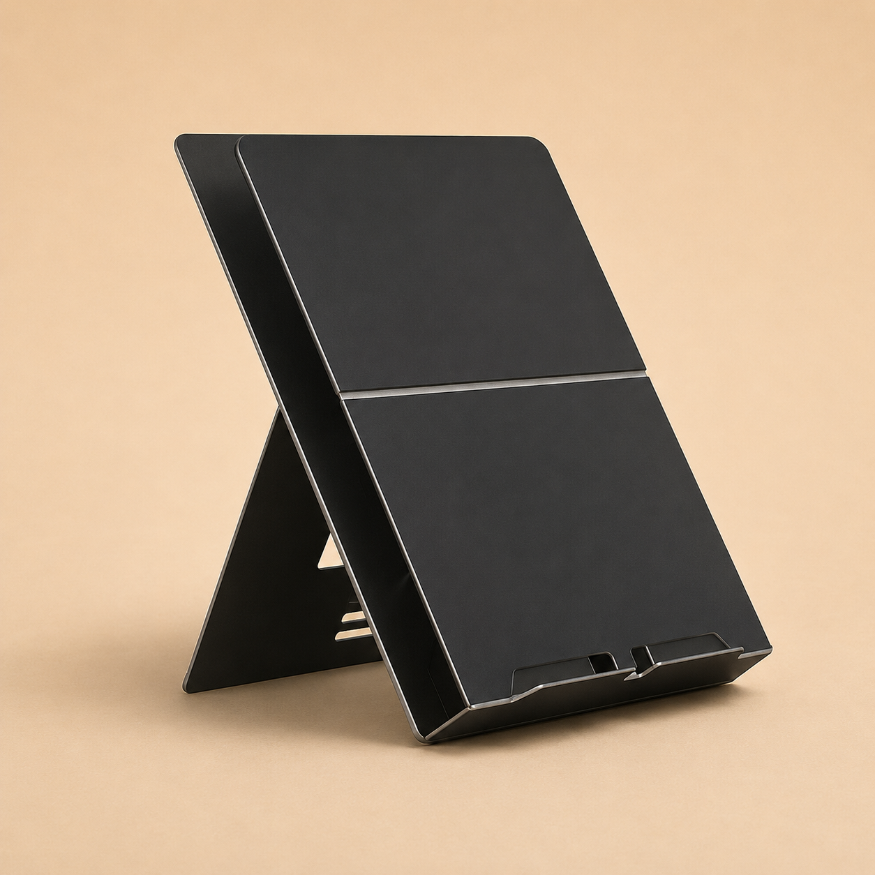 Standivarius Etra, Black Laptop Stand & Document holder