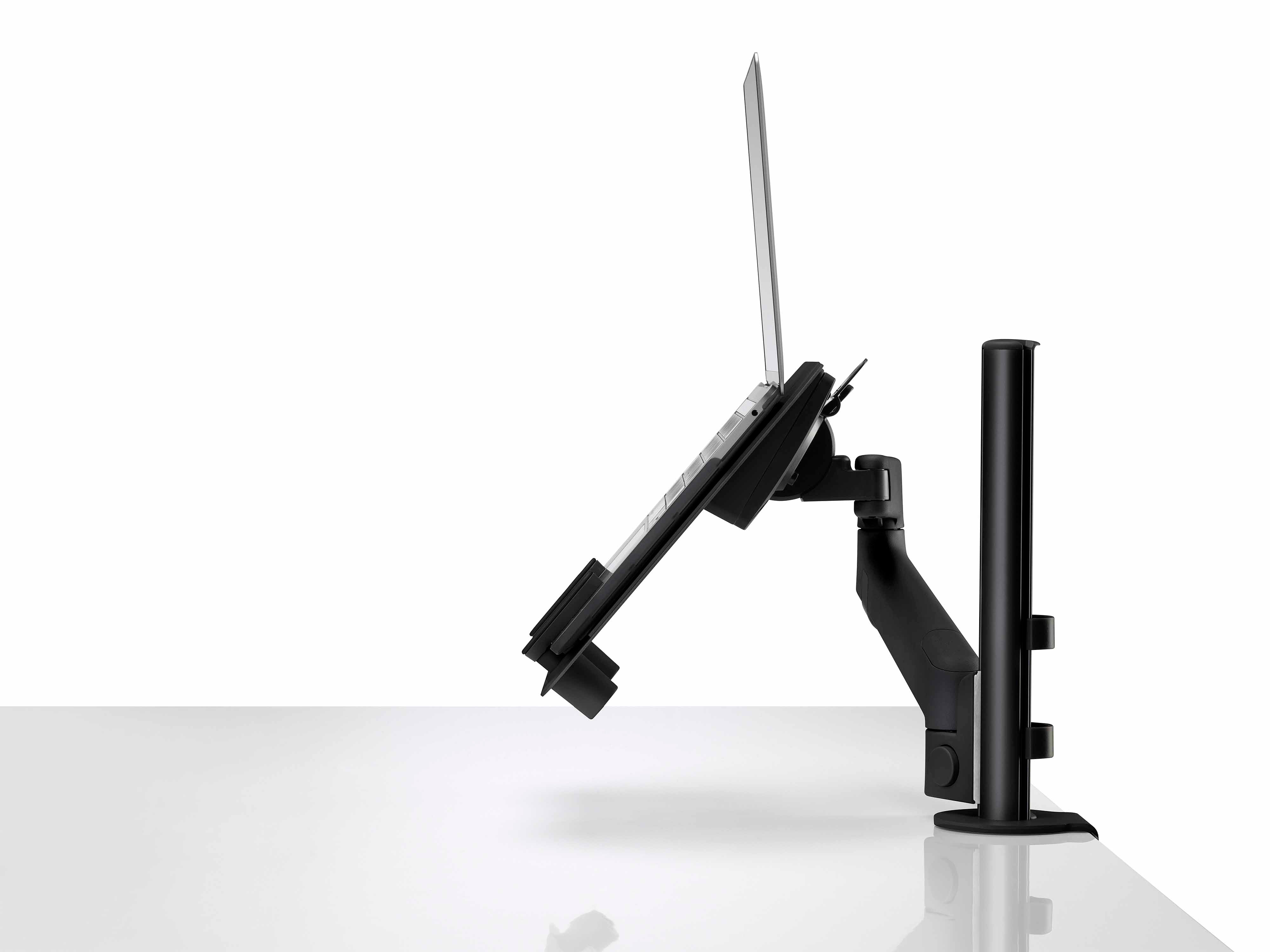 Colebrook Bosson Saunders Lima Monitor Arm With Laptop Mount