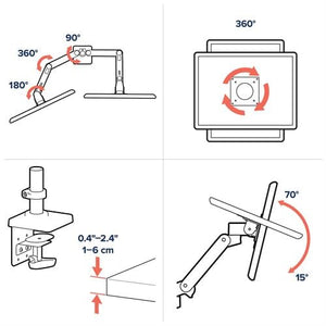 Ergotron LX Pro Dual Side-by-Side Arm