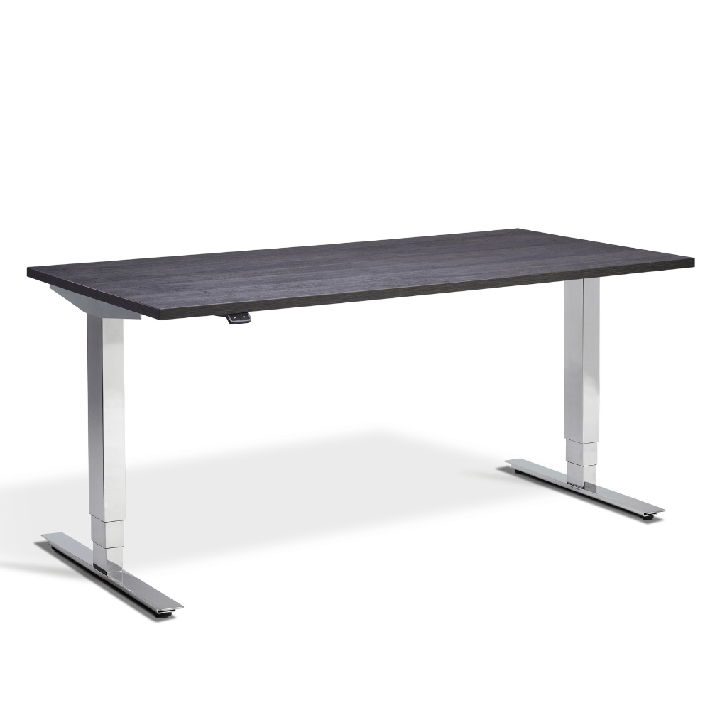 Lavoro Chrome Advance Height Adjustable Desk