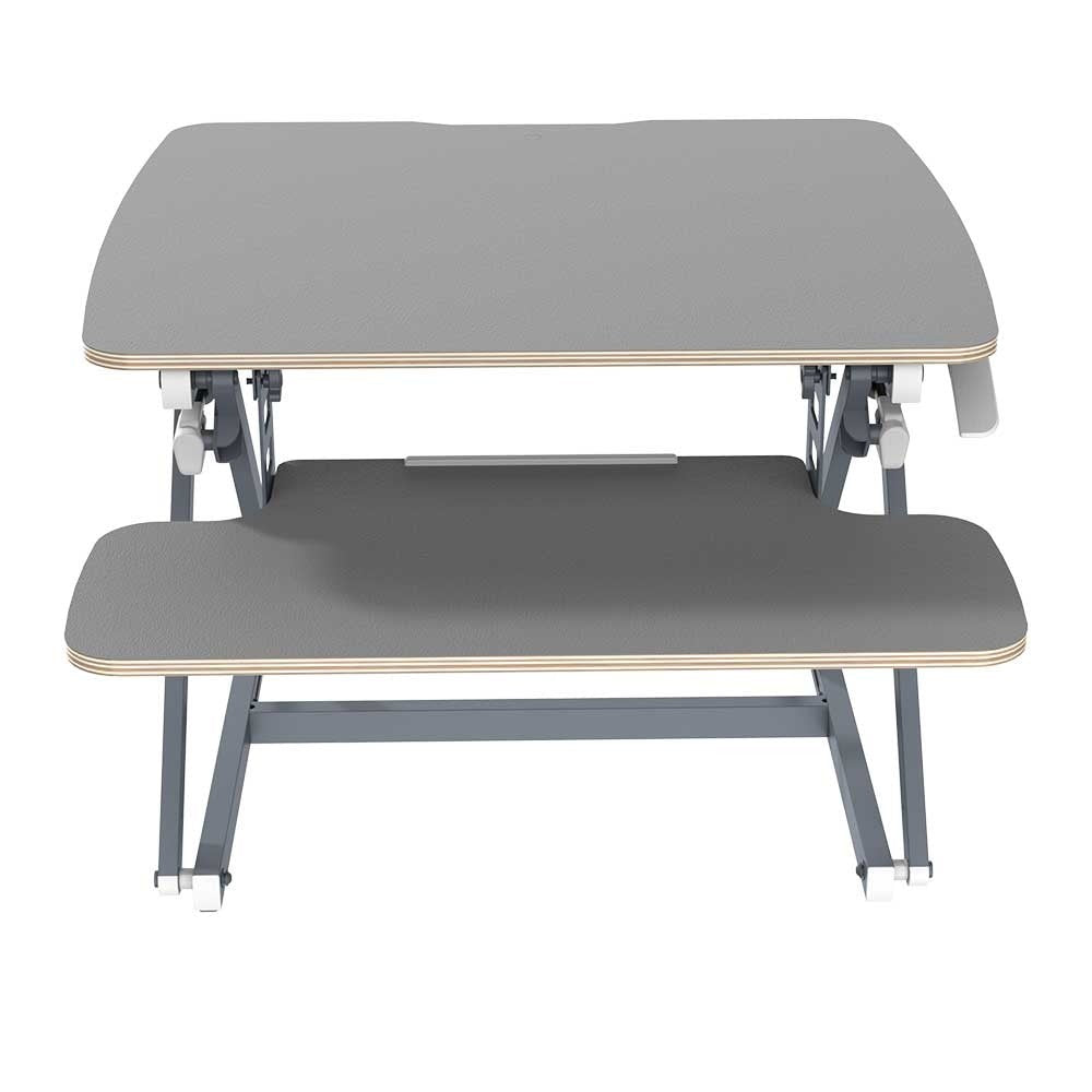 flytta 70 in grey desk riser