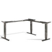 Lavoro Raw Steel Advance Corner Standing Desk Frame - ERGO Furniture  - desk frame