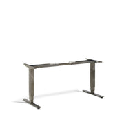Lavoro Raw Steel Advance Height Adjustable Desk Frame - ERGO Furniture  - desk frame
