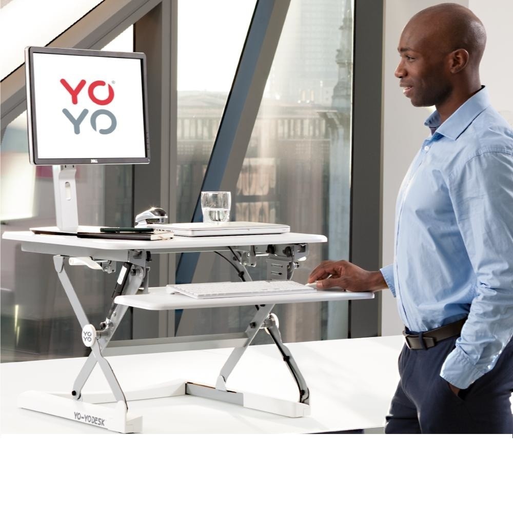 Yo-Yo Desk 70 Standing Desk Converter - ERGO Furniture  - desk riser