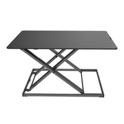 Yo-Yo Desk Lite portable desk riser in black
