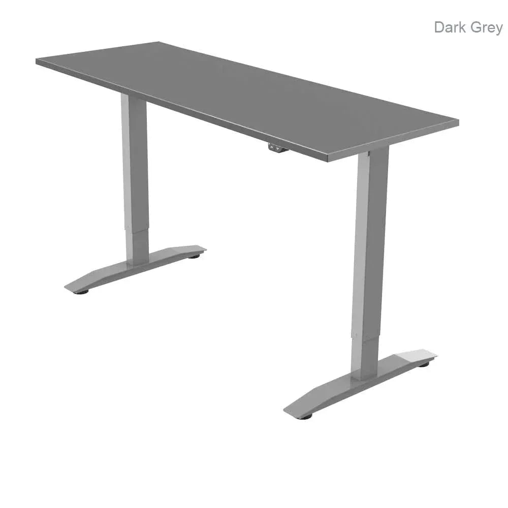 Yo-Yo Desk Pro 1 Height Adjustable Standing Desk - ERGO Furniture  - Silver / 100x60cm / Timber-Silver / 100x60cm / White-Silver / 120x70cm / Timber-Silver / 120x70cm / White-Silver / 120x70cm / Beech