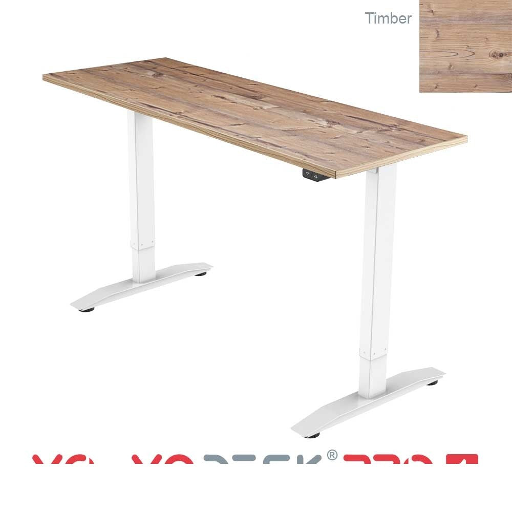 Yo-Yo Desk Pro 1 Height Adjustable Standing Desk - ERGO Furniture  - straight desk