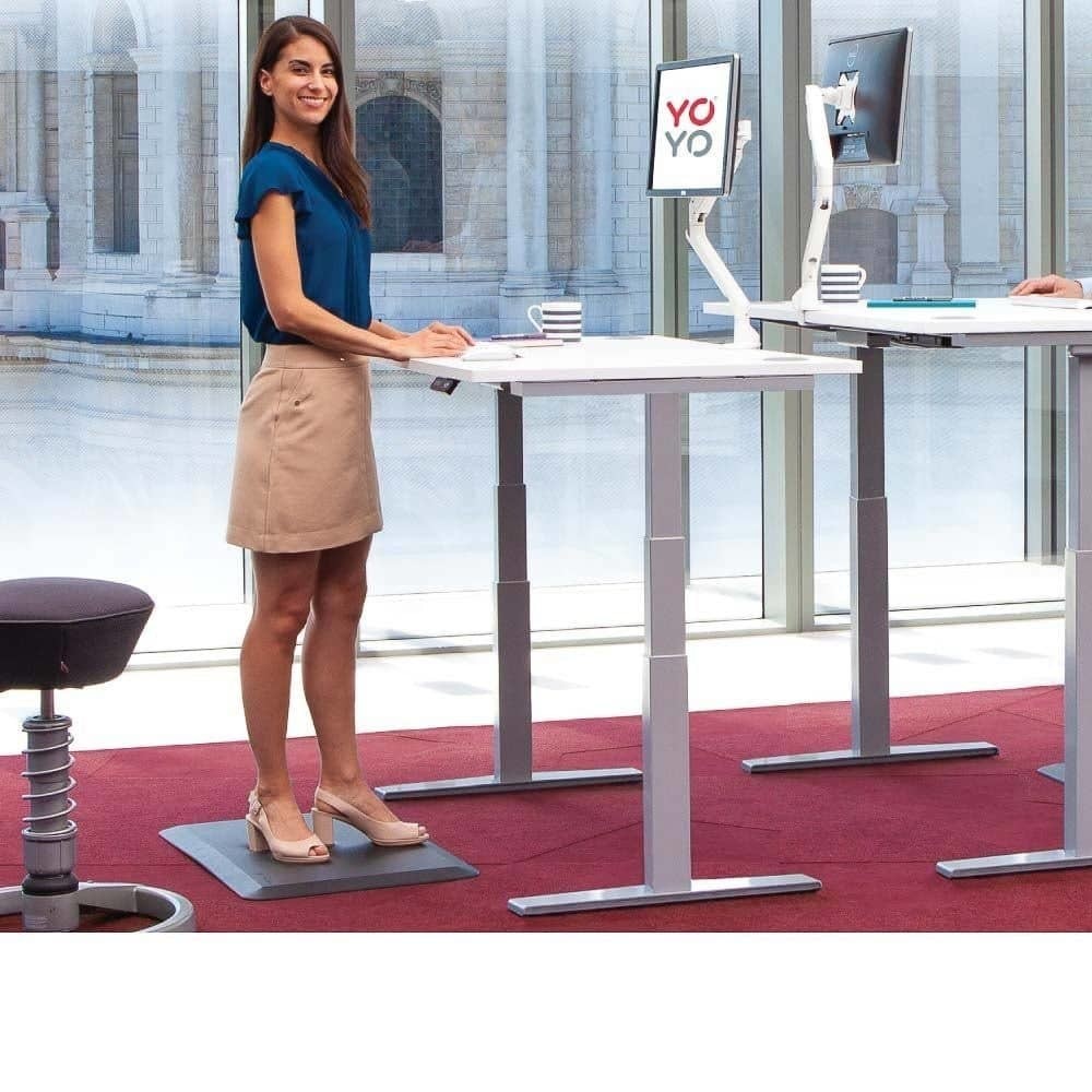 Yo-Yo Desk Pro 2+ Electric Height Adjustable Standing Desk - ERGO Furniture  - straight desk