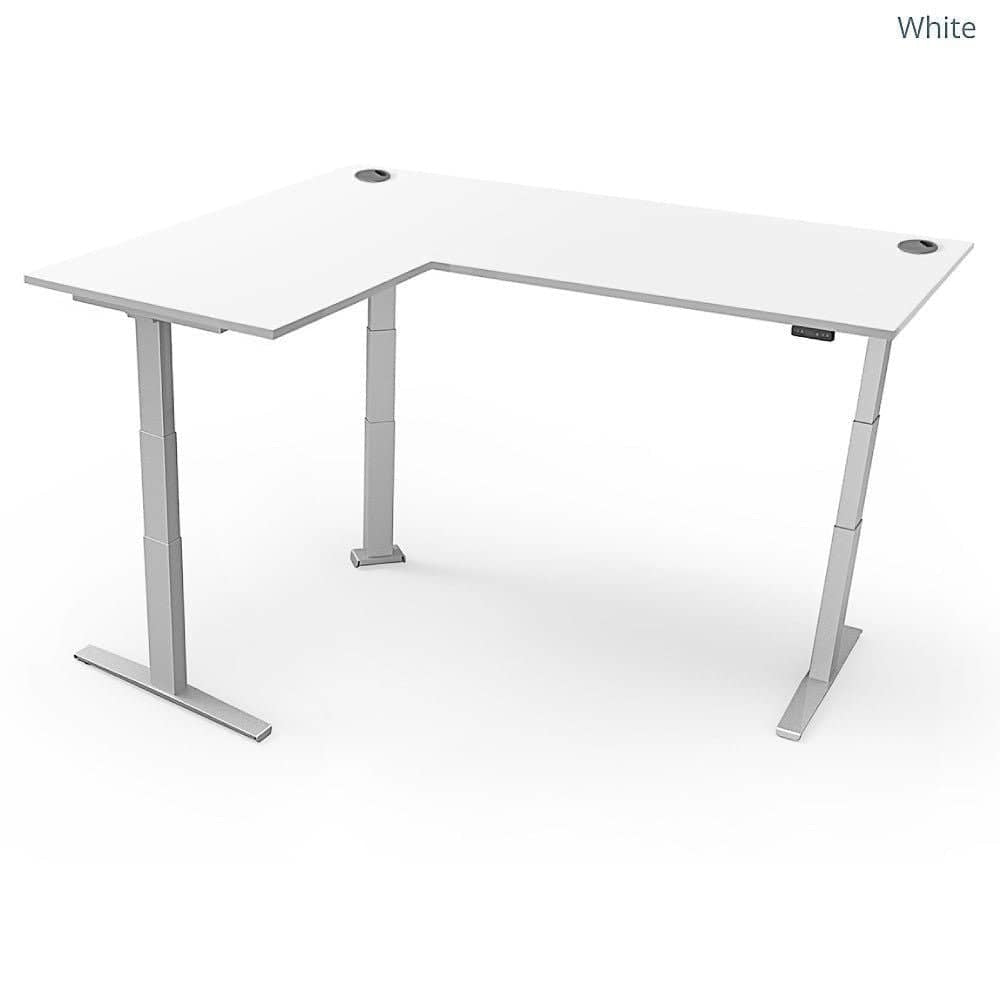 Yo-Yo Desk Pro 3+ Corner Height Adjustable Standing Desk - ERGO Furniture  - corner desk