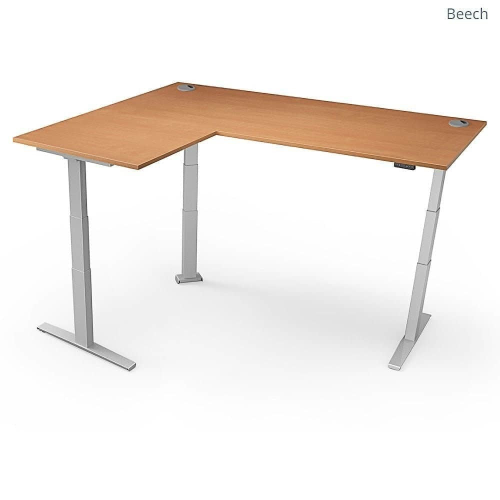 Yo-Yo Desk Pro 3+ Corner Height Adjustable Standing Desk - ERGO Furniture  - corner desk