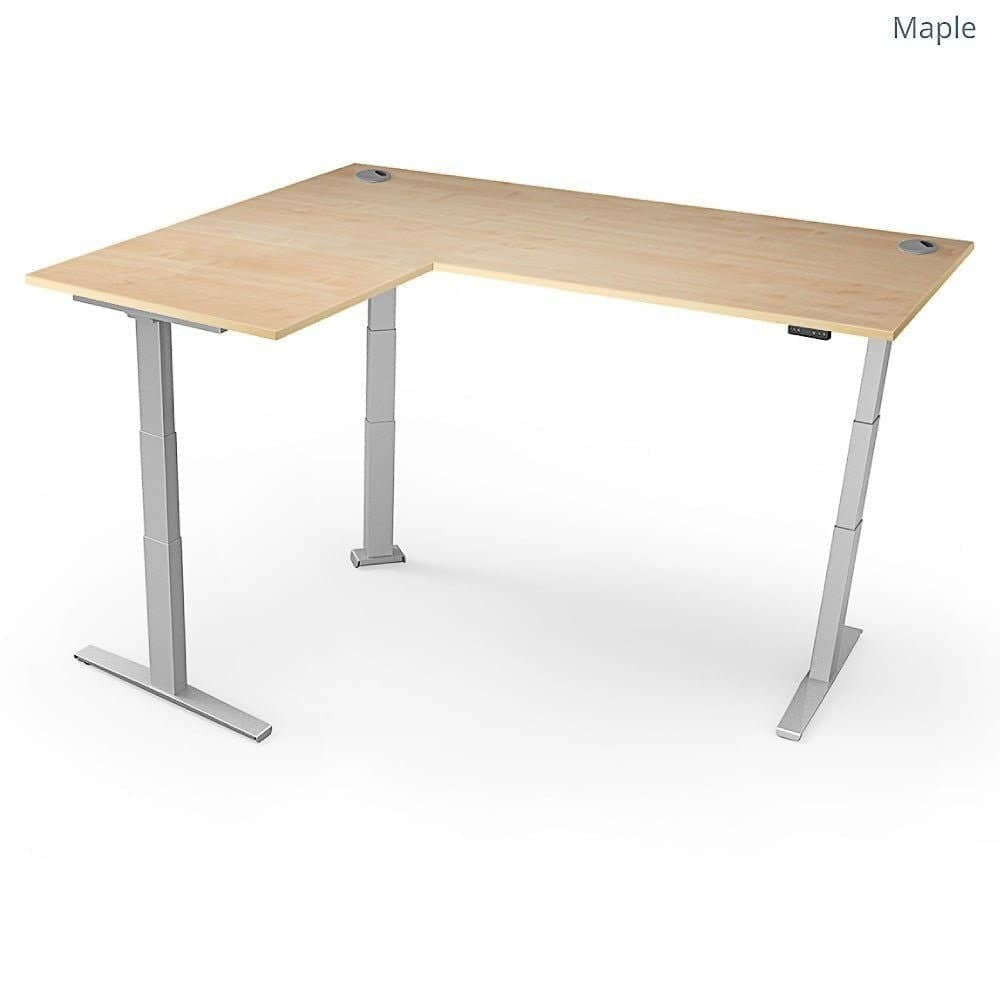 Yo-Yo Desk Pro 3+ Corner Height Adjustable Standing Desk - ERGO Furniture  - corner desk