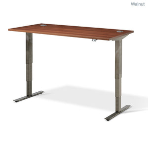 Flytta 2 (Raw Steel Finish) Height Adjustable Desk