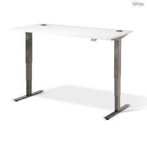 Flytta 2 (Raw Steel Finish) Height Adjustable Desk