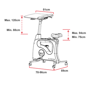 Yo-Yo Desk Bike